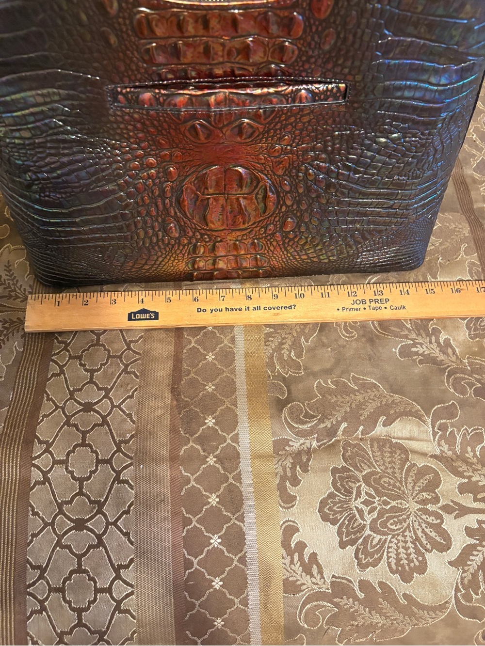 Brahmin Elaine Black Pearl NWT - Picture 9 of 11